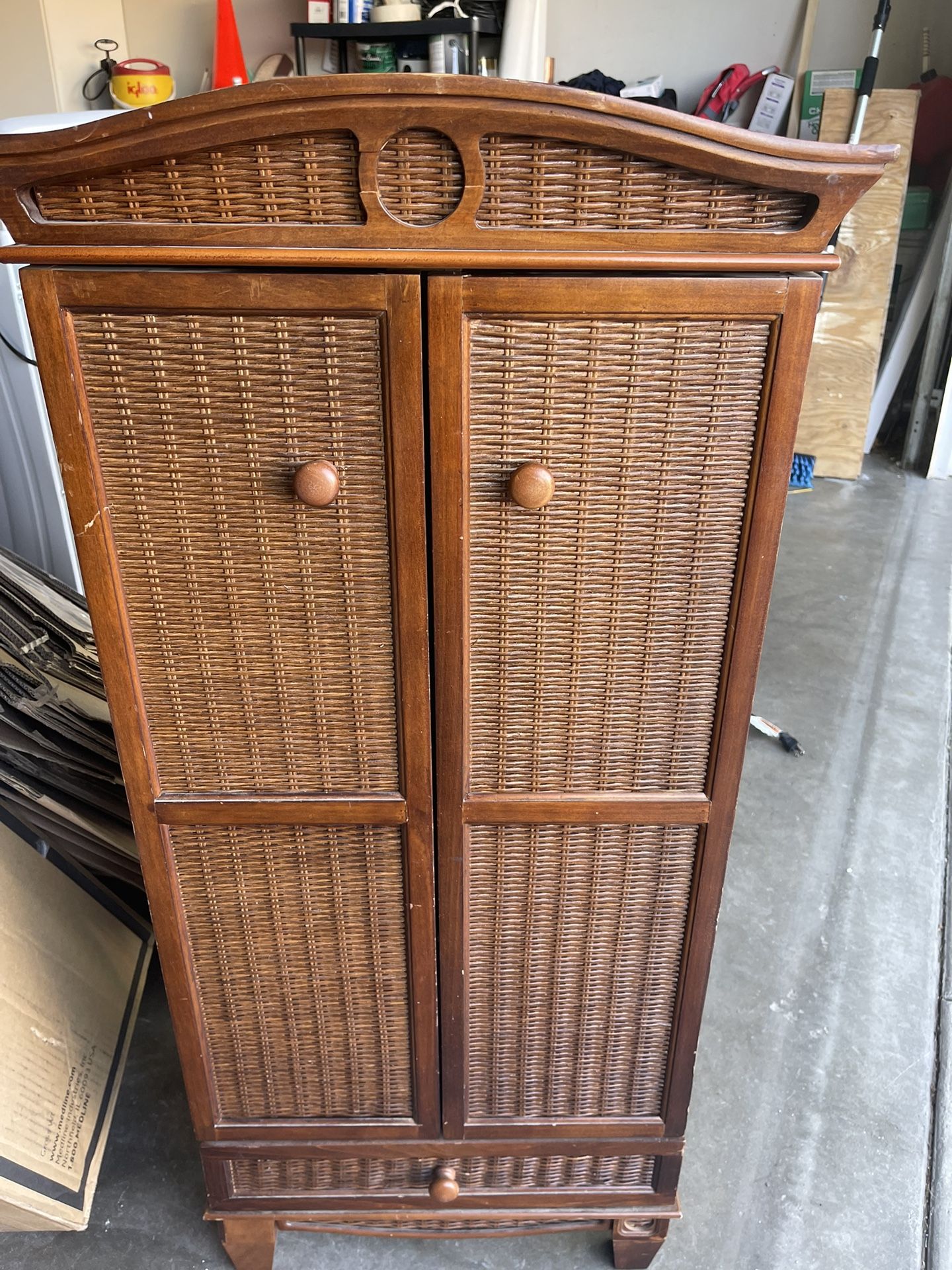 Vintage Powell Jewelry Armoire 