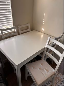 Dining Table 4 Chairs