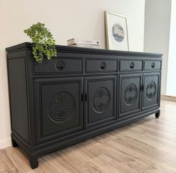 Gorgeous Restored Credenza / Buffet
  72”L x 19”W x 34.5”H