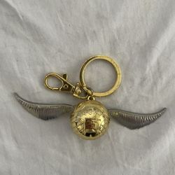 Harry Potter Golden Snitch Keychain