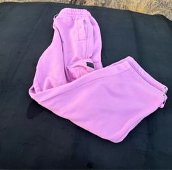 County fb pink sweatpants