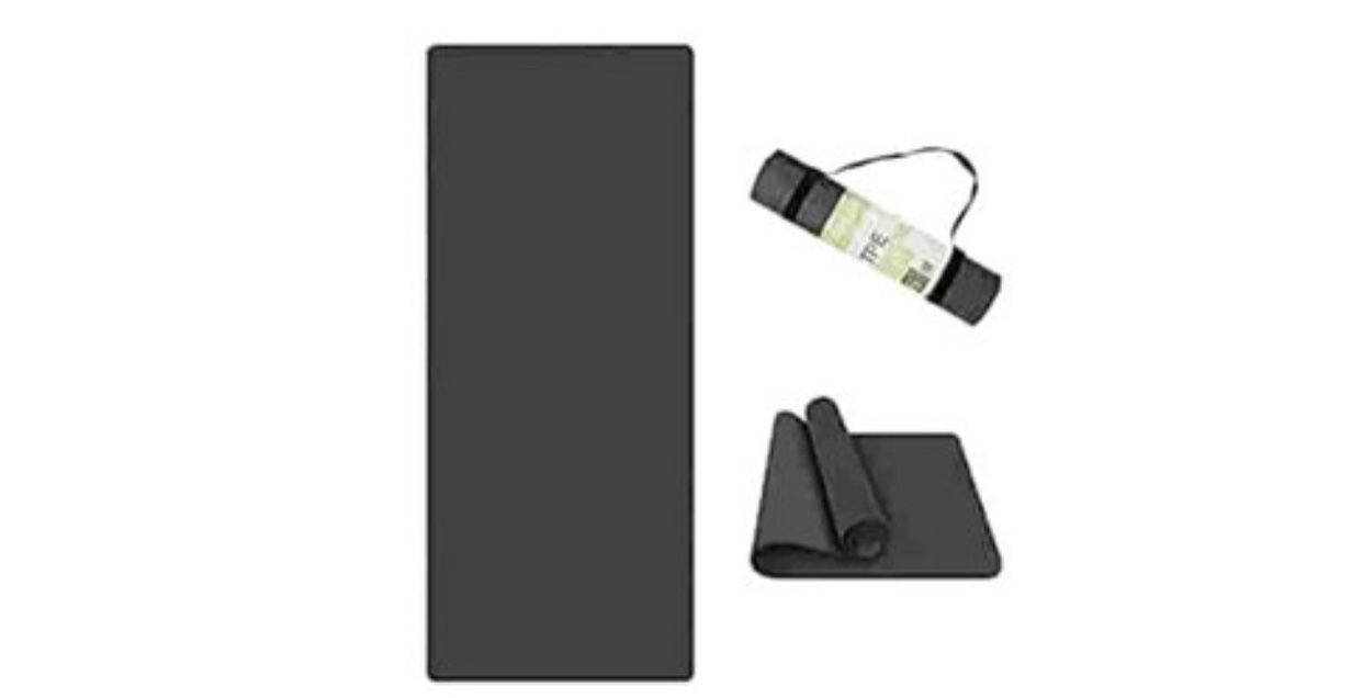 TOPLUS Yoga Mat Classic 1/4 Inch Thick Pro Yoga Mat Eco Friendly Non Slip Fitness Exercise Mat with Carrying Strap Workout Mat for Yoga, Pilates and F