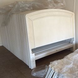 50 king size American Drew beds were 1500 now $400 for the headboard, footboard and rails bolts together American Drew king beds for $400