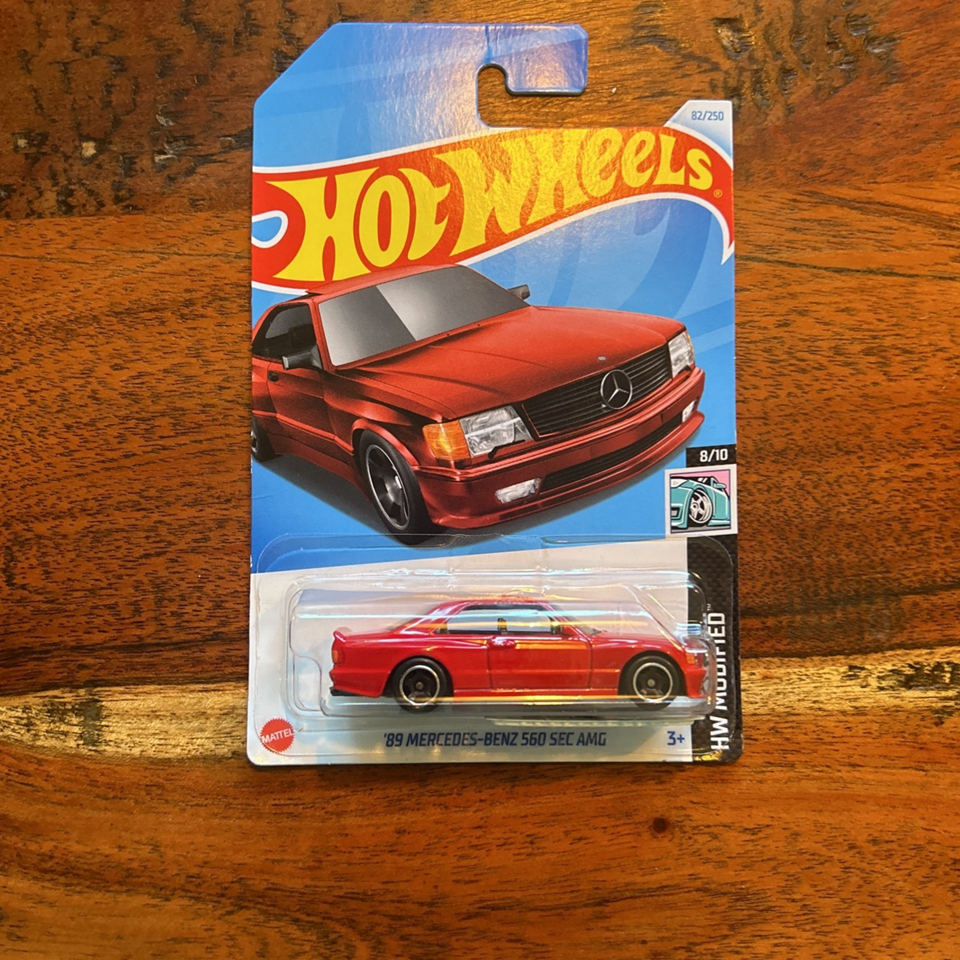 ‘89 Mercedes-Benz 560 AMG Hot wheels