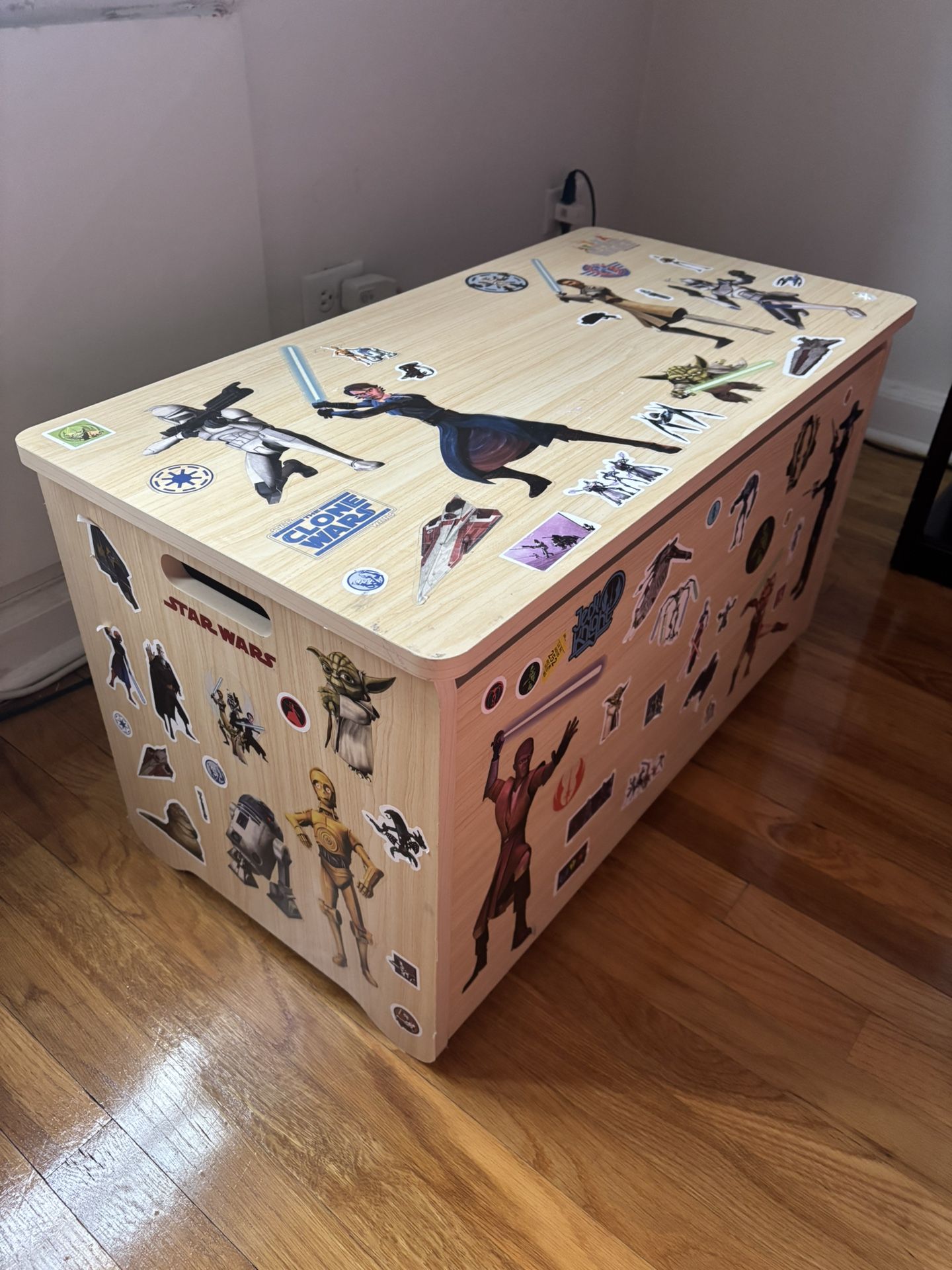Wooden Toy Chest/Box