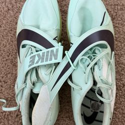 Mint Green Track And Field Jumping Spikes