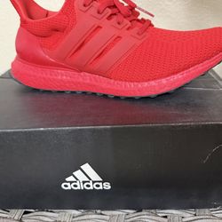 Men's Red Adidas Ultraboost Running Shoes /Size 8.5