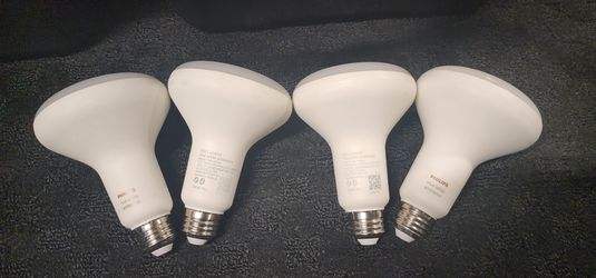 Phillips White SMART, Bulbs, BR30, 7.5W, LED, Set of 4