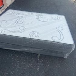 NEW TWIN SIZE MATTRESS AND BOX SPRING-2pcs 