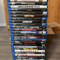 $30 Lot Of 30 Blu-ray Movies