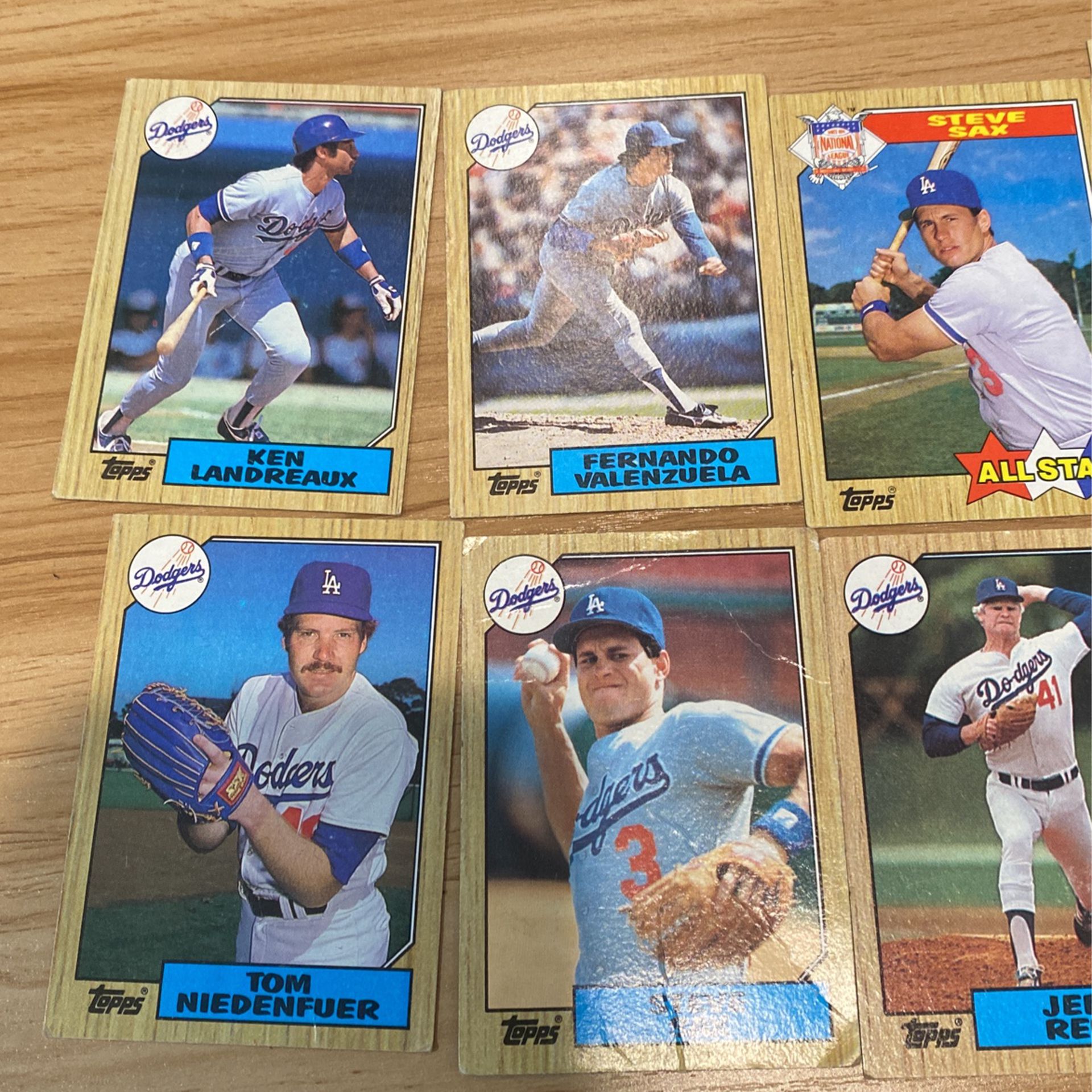 Old Dodgers Baseball Cards