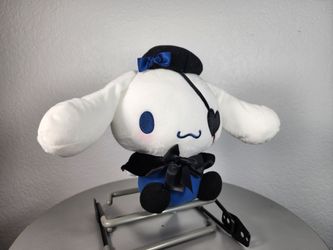 10" Sanrio Cinnamoroll Eyepatch Costume Sitting Plush