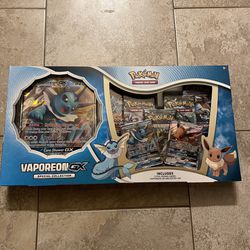 Vaporeon Gx Special Collection Box Pokémon 