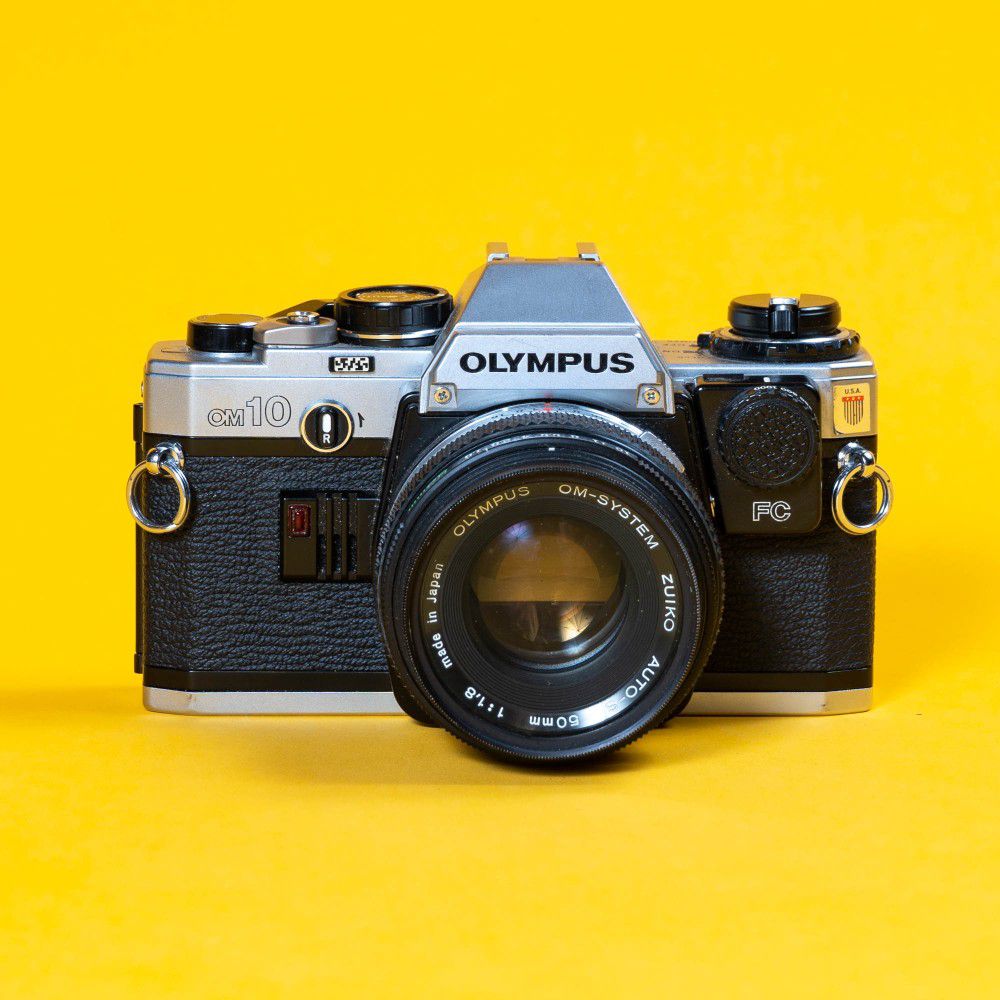 Olympus OM-10 35mm Film SLR w/ 50mm f/1.8 Lens