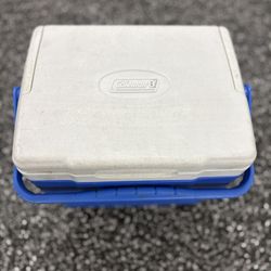 Coleman Cooler Blue Excursion Portable 9 Quart 9 5/8 x 7 3/8 x 9 in Holds 9 Cans