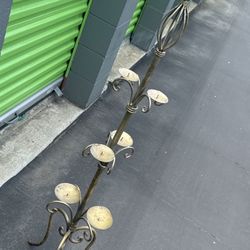 Beautiful Standing Gold Candle Holder  Home Interior