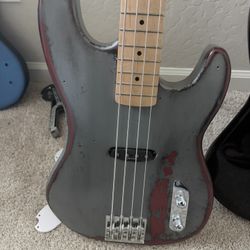 Harley Benton Jazz Bass And Harley Benton Telecaster Bass 