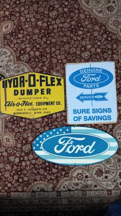 VINTAGE & ANTIQUE & COLLECTIBLE SIGNS