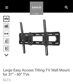 Sanus simplicity TV Wall Mount 37" to 90"