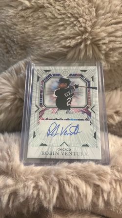 2025 panini Robin Ventura auto /75 Chicago white Sox