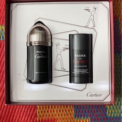 Cartier Cologne set - Pasha De Cartier Edition Noir