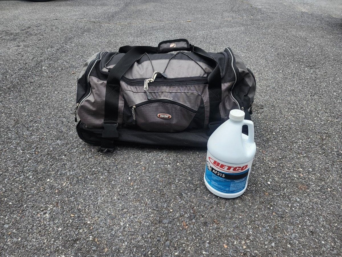 Large DUFFEL Bag For Traveling Or Carrying SPORTS GEAR