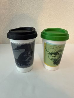 JUEGO DE VASOS DE VIDRIO DE STAR WARS