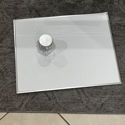 Dry Erase Board With Magnet Holders 