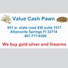 Value Cash Pawn 407.777.9390