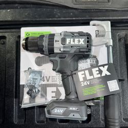 FLEX 24V 1/2in 2-Speed Drill Driver With Turbo Mode