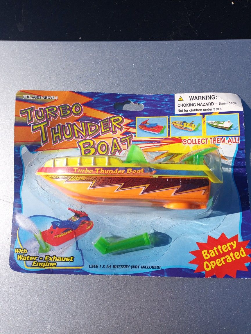 Turbo Thunder Boat Battery Operated