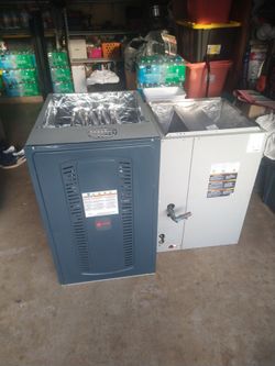 Trane 4T and 5T furnace and coil selling it together