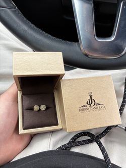 Johnny Dangs diamond earrings