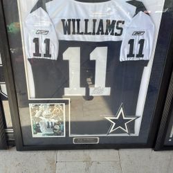 Signed Roy Williams Jersey 