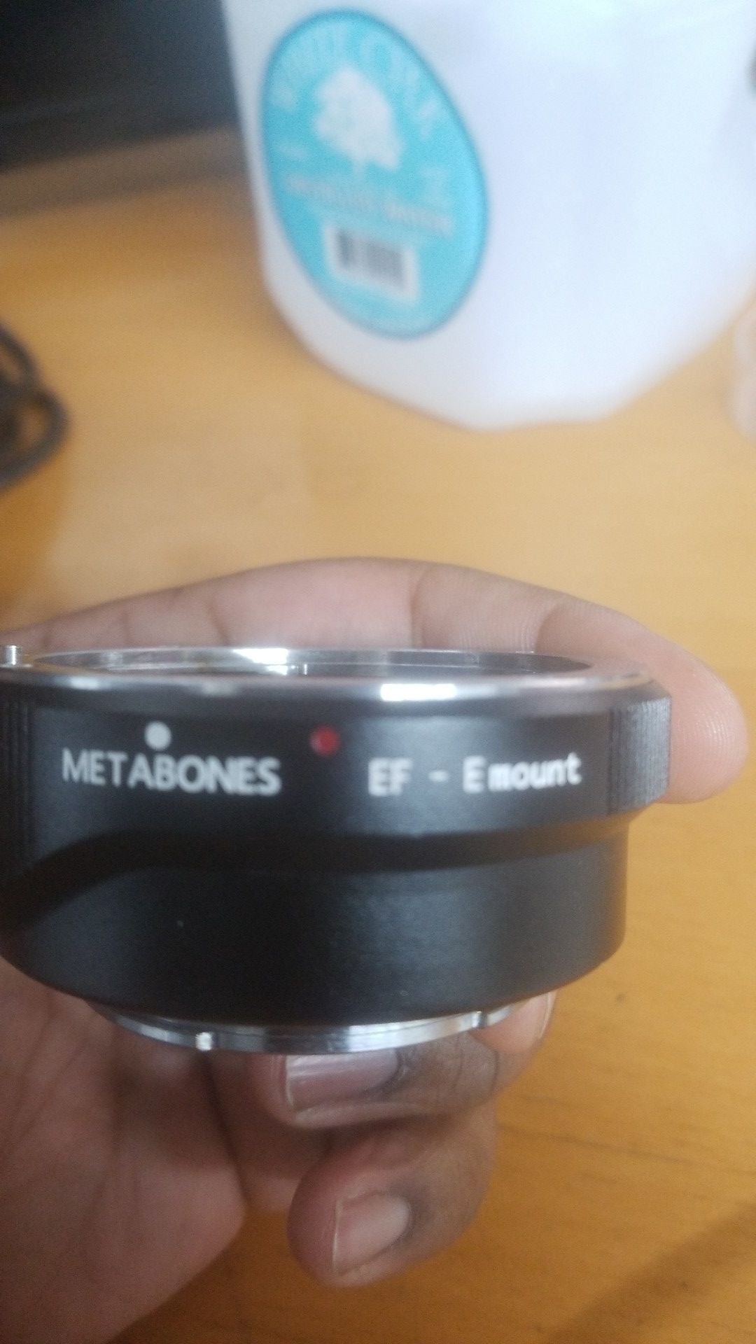 Metabones canon ef to Sony e-mount electronic adapter!