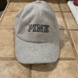 Grey PINK Hat