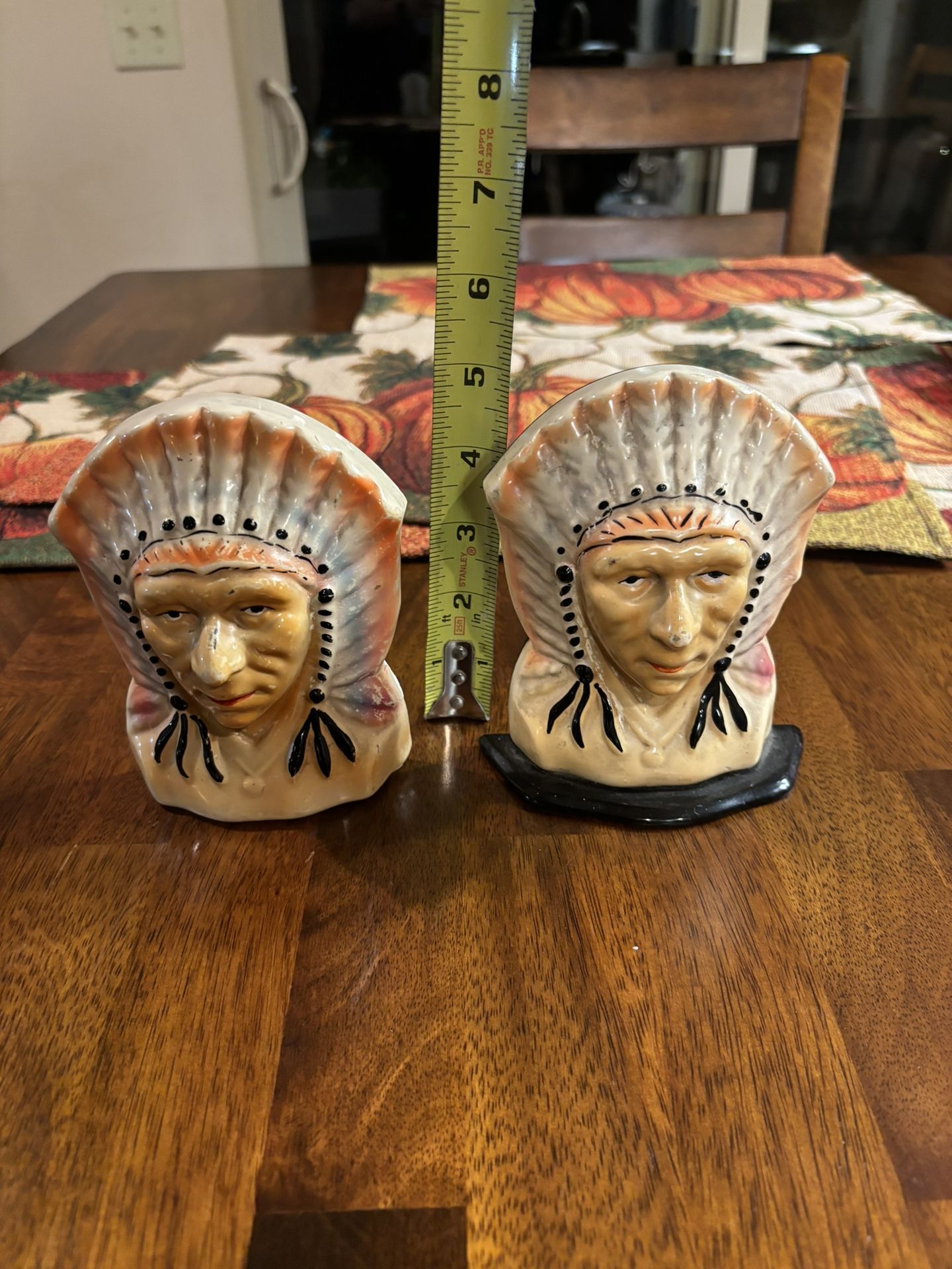 Vintage American Indian Bookends