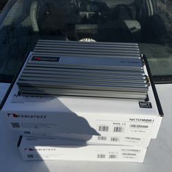 Nakamichi 1000 watt amplifiers