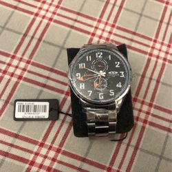 ONISS Paris On818 Chronograph Men’s Watch Black And Silver 