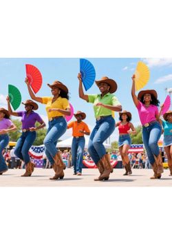 Set of 12 x whosale lot 13inch Large Rave Fan Popping Fan Clacking Fans for Line Dancing,Hand