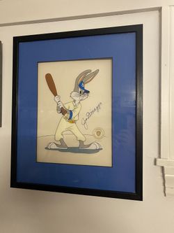 Bugs bunny DiMaggio Signed 
