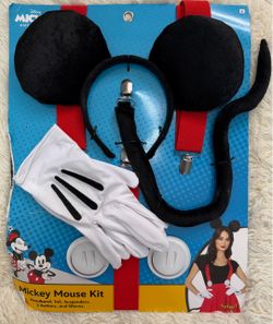 Mickey Mouse Costume Kit with Suspenders