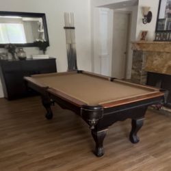 Game Room Pool Table