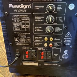 Paradigm Ps Series Sub Woofer  
