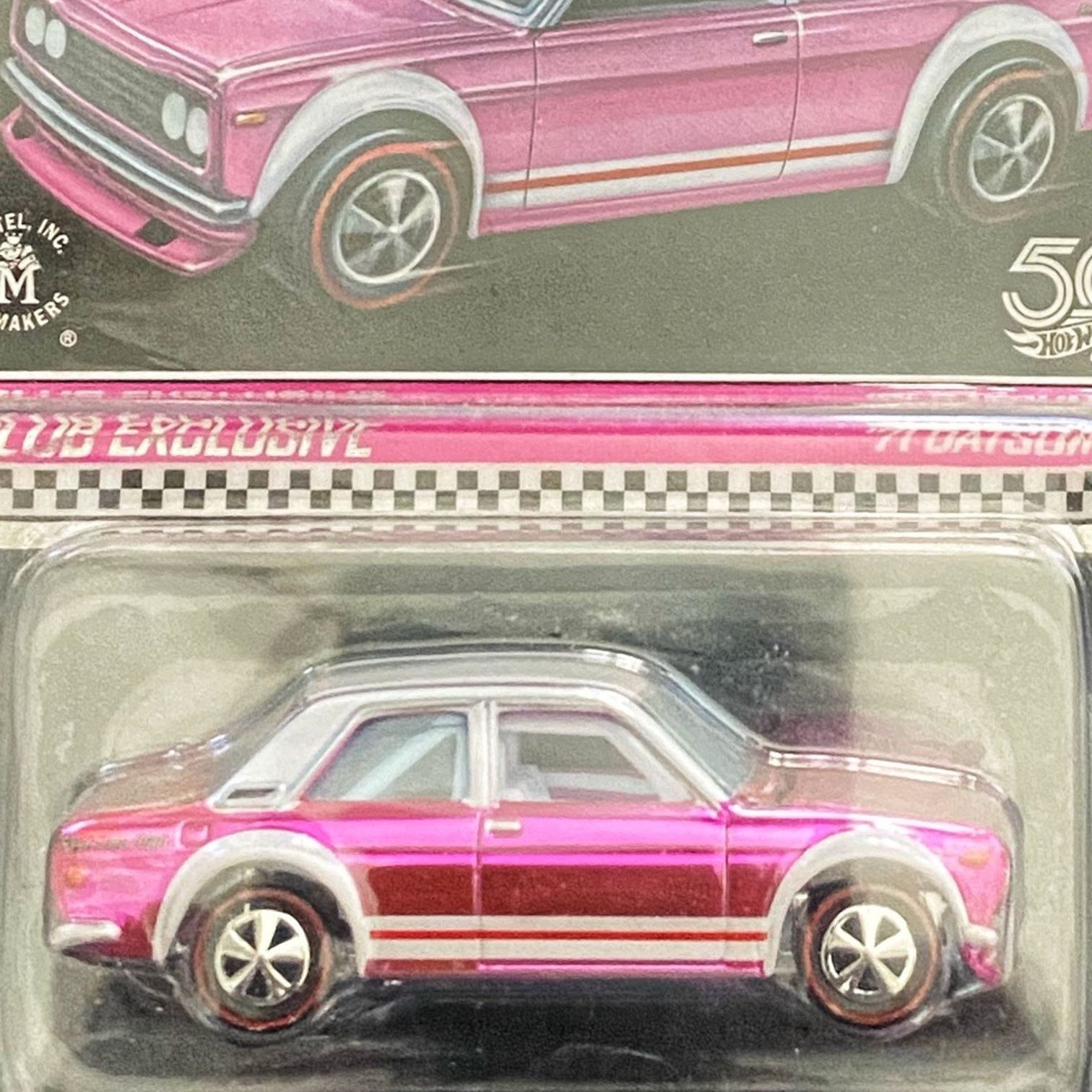 Hot Wheels RLC Datsun 510 Pink NO TRADES