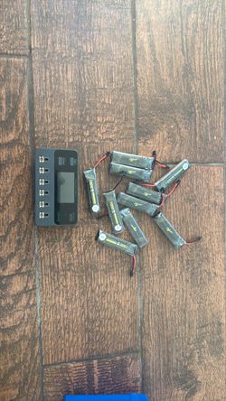 1000 mha 1s limo battery and charger with flywoo plug