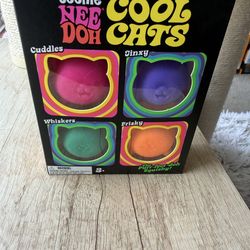 Teenie cool cats needoh squishy viral tiktok toy set