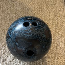 Vintage 15lb bowling ball