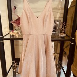 NEW PRETTY PARTY PINK DRESS 