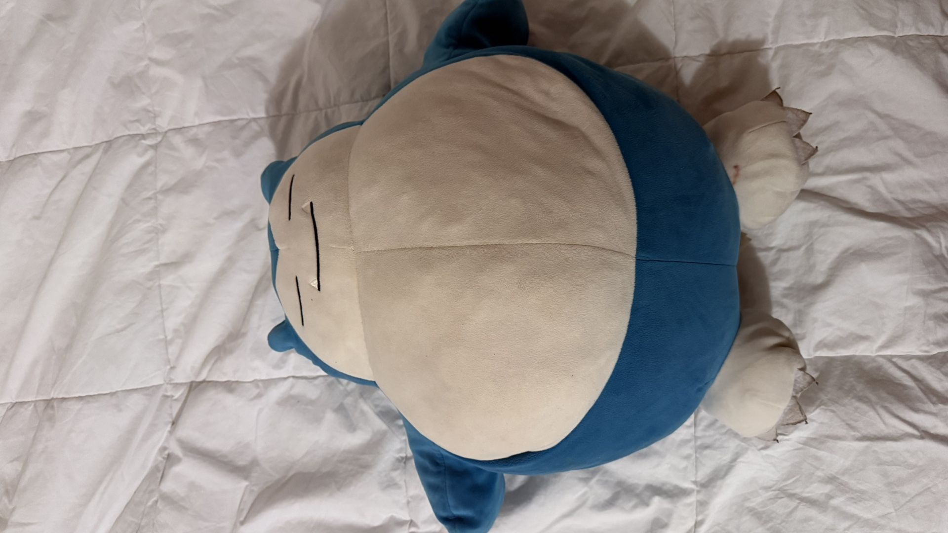 Snorlax Squishmallow Pillow